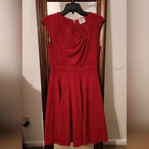 Red sparkly dress size small